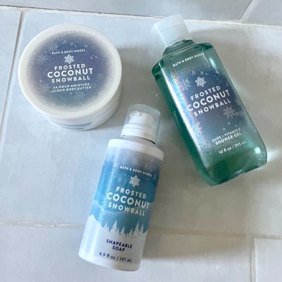 Bath & Body Works Other - ✨2/$30 ❄️ Frosted Coconut Snowball BBW Bundle
